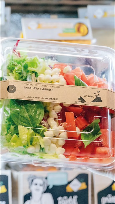 Täglich frischer Salat aus dem SOUVY Automaten
